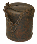 CIVIL WAR ARTILLERY GREASE / TAR BUCKET