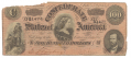 T-65 CONFEDERATE 1864 $100 BILL