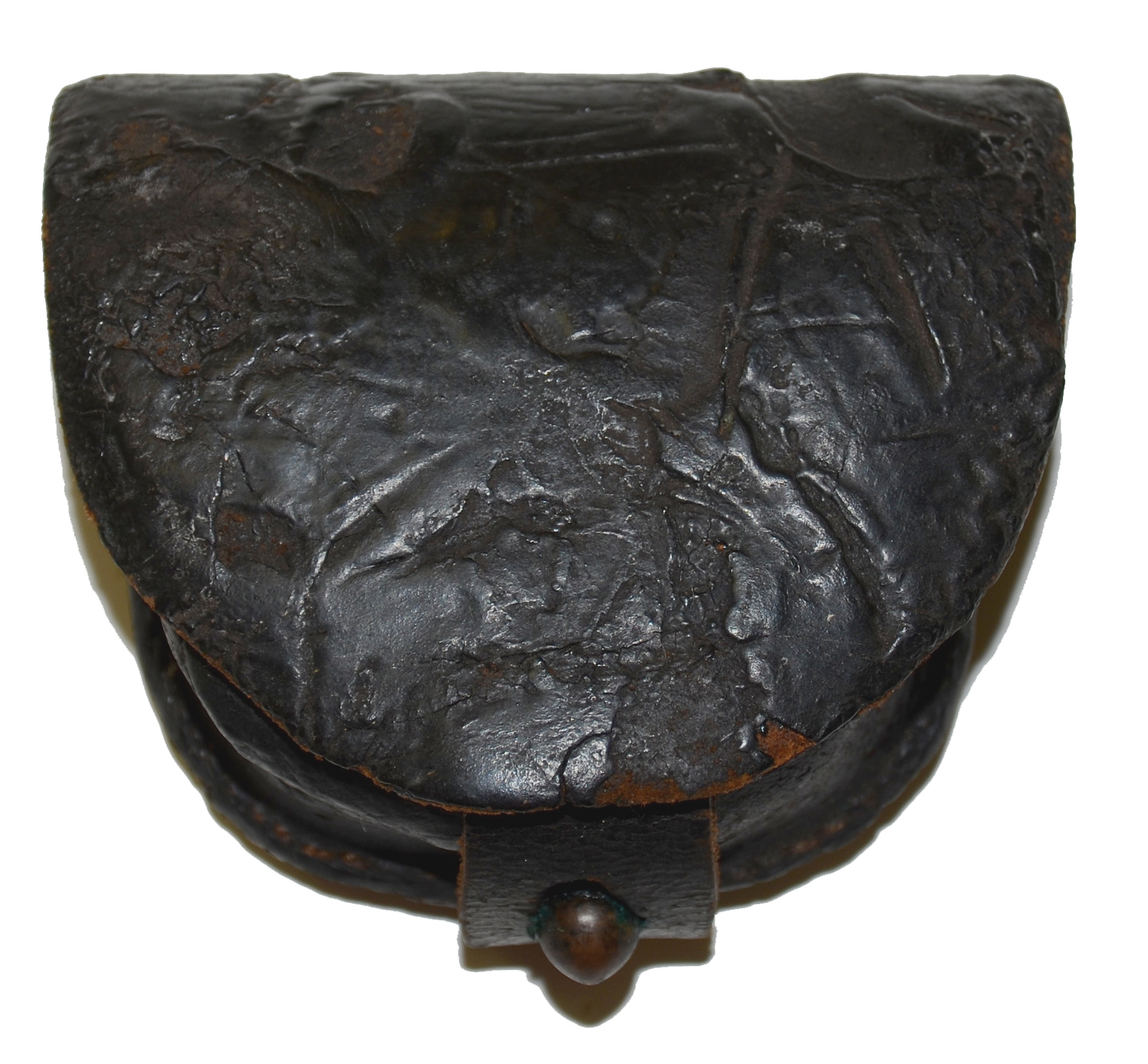 NEW YORK STATE ISSUED PERCUSSION CAP POUCH