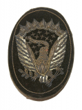 VERY GOOD LOOKING CIVIL WAR OFFICER’S HARDEE HAT SIDE EAGLE