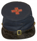 REGULATION UNITED STATES ARMY FORAGE CAP ID’D TO A REGIMENT THAT WON SIX MEDALS OF HONOR