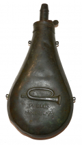 “PUBLIC PROPERTY” MARKED POWDER FLASK