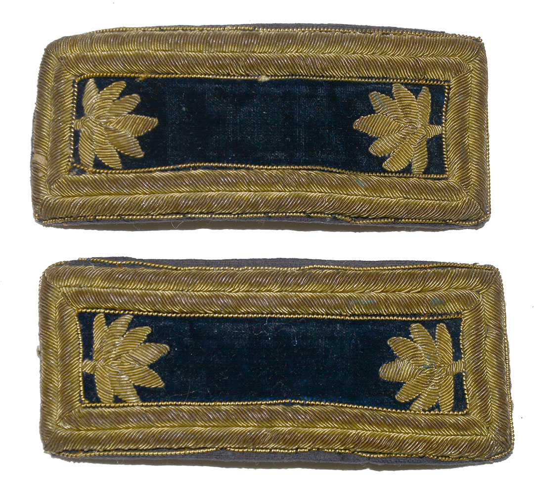 DOUBLE ROW MAJOR OF STAFF SHOULDER STRAPS