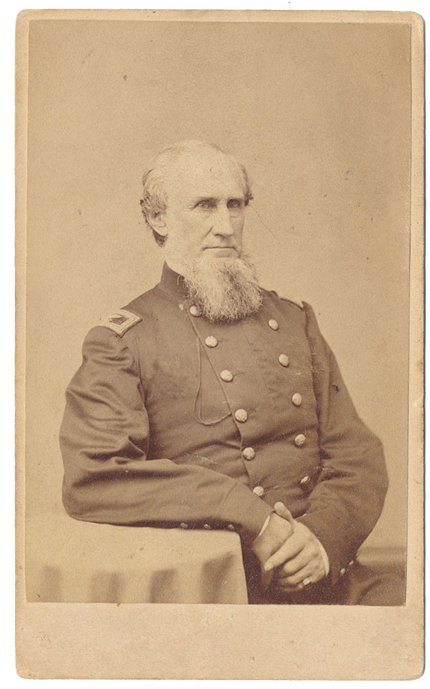 CARTE DE VISITE IMAGE OF COLONEL JOSHUA HOWELL – 85th PENNSYLVANIA VOLUNTEER INFANTRY  