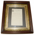 ORDER WRITTEN AND SIGNED BY ACTING SURGEON GENERAL BARNES –MAY, 1864