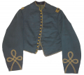 WORLD CLASS ZOUAVE OFFICER’S JACKET OF CAPT. THOMAS HICKEY – 164th NY, CORCORAN’S IRISH LEGION- MORTALLY WOUNDED AT COLD HARBOR – PHOTOGRAPHED IN THE FIELD WEARING THIS UNIFORM