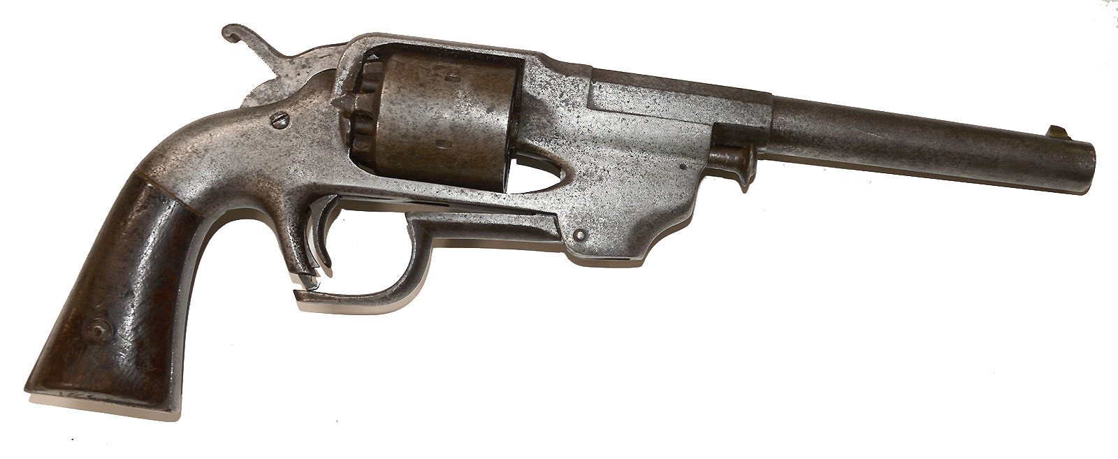 ALLEN & WHEELOCK .44 CAL. CENTER HAMMER ARMY PERCUSSION REVOLVER