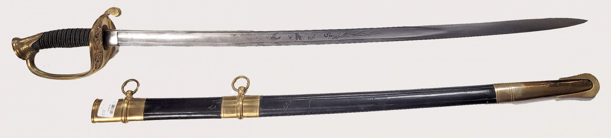 REGULATION M1850 U.S. FOOT OFFICER’S SWORD BY AMES IN VERY GOOD CONDITION