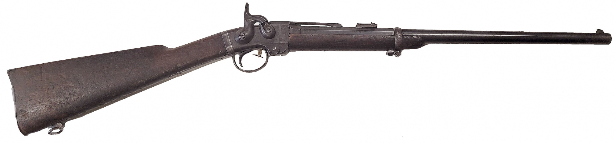 MODEL 1861 OR “FIRST MODEL” SMITH CARBINE, SERIAL #2755, CA. JUNE 1862, WITH NAME