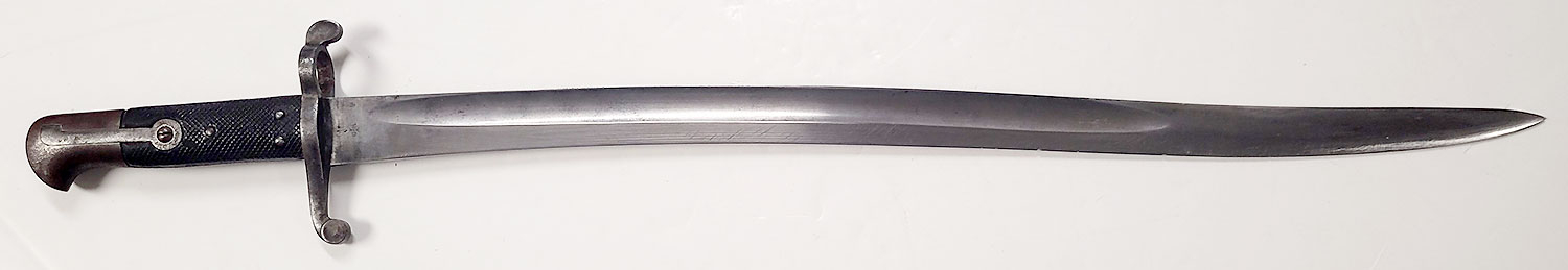 A PATTERN 1856/60 ENFIELD YATAGHAN BAYONET FOR THE NAVY
