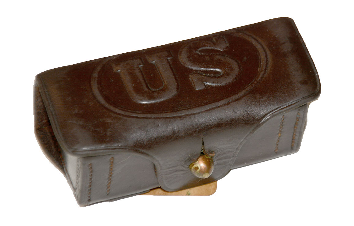 M1896 .38 CALIBER PISTOL CARTRIDGE BOX, DATED 1903