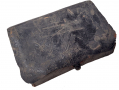 INTERESTING, MODIFIED US CONTRACT P1861 .69 MILITIA CARTRIDGE BOX - BY BOYD AND SONS OF BOSTON