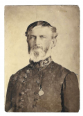 SILVER PRINT OF CONFEDERATE GENERAL LEONIDAS POLK BY RICHMOND PHOTOGRAPHER, GEORGE COOK & SONS