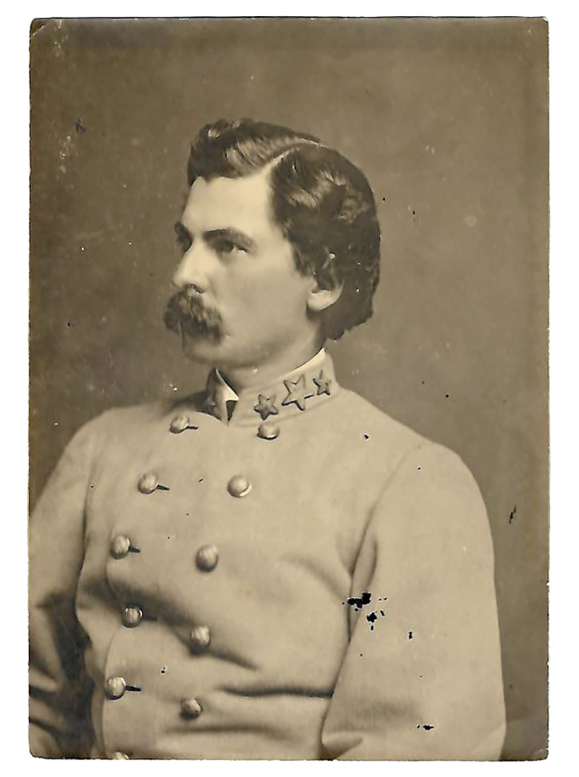 SILVER PRINT OF CONFEDERATE GENERAL HENRY HARRISON WALKER BY RICHMOND PHOTOGRAPHER, GEORGE COOK & SONS