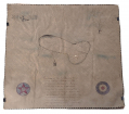“SOUVENIR” BALLOON CLOTH FROM PHILIPPINES – 17TH BALLOON COMPANY, U.S. ARMY