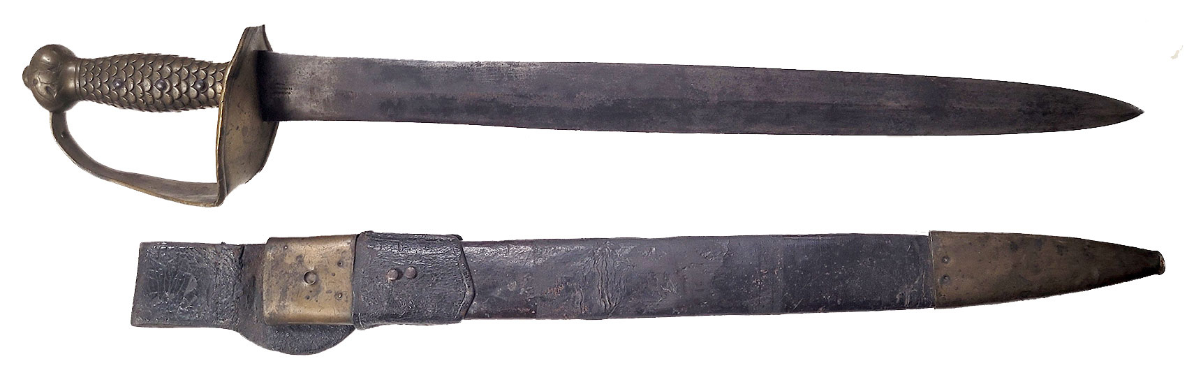 AMES MODEL 1841 U.S. NAVAL CUTLASS DATED 1842: FIRST YEAR OF PRODUCTION; FIRST CONTRACT