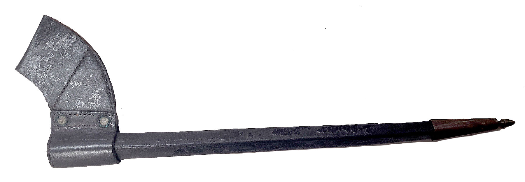 US PATTERN 1859 2-RIVET BAYONET SCABBARD – FORMED TO M1816 BAYONET PROFILE