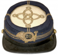 A RARE VARIANT MASSACHUSETTS INFANTRY OFFICER'S KEPI