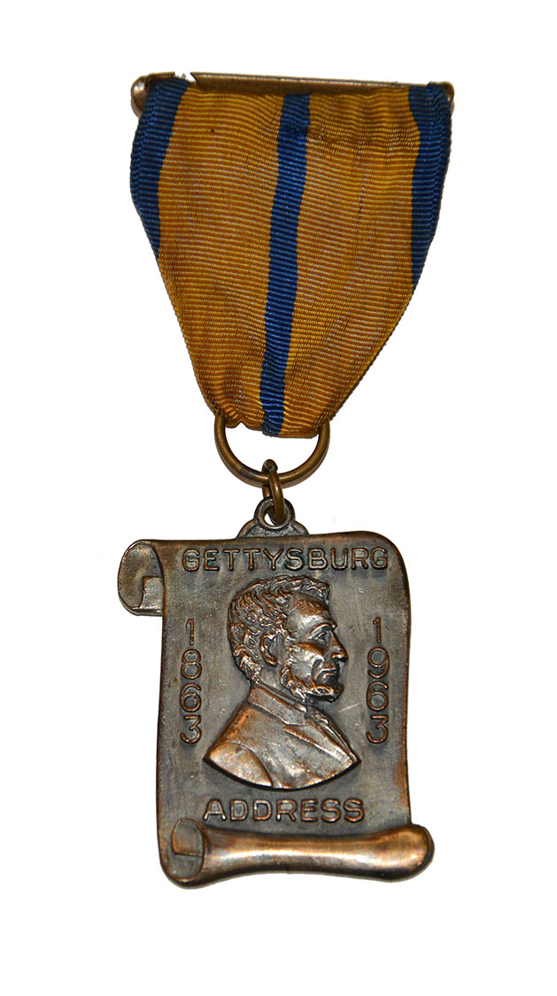 GETTYSBURG ADDRESS CENTENNIAL BADGE 