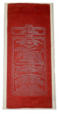HAMPTON’S BATTERY MONUMENT DEDICATION RIBBON – 1885 