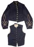 DASHING UNION CAPTAIN’S SHORT JACKET AND VEST