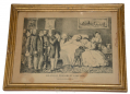 FRAMED 1865 CURRIER AND IVES “DEATH OF PRESIDENT LINCOLN” 