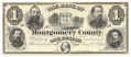 BANK OF MONTGOMERY COUNTY, PA. $1 NOTE