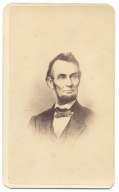 CDV OF PRESIDENT LINCOLN ETCHING