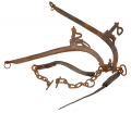 RELIC CIVIL WAR ARTILLERY HARNESS PARTS – RECOVERED FROM JAMES RIVER/CITY POINT EXPLOSION
