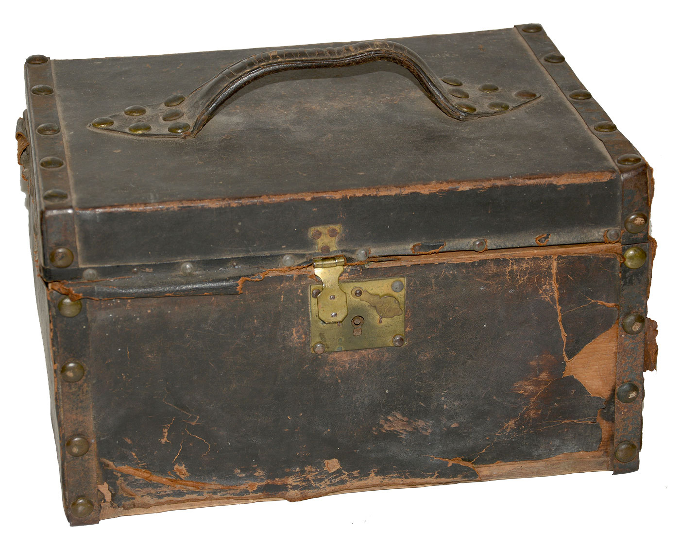 PRE-CIVIL WAR ERA MEDICINE CHEST WITH 17 ORIGINAL BOTTLES – EX-TEXAS CIVIL WAR MUSEUM COLLECTION