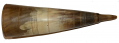 REVOLUTIONARY WAR PERIOD COLONIAL TURNED HORN DRINKING VESSEL