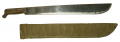 ORIGINAL U.S. WW2 ARMY JUNGLE MACHETE, DATED 1944, WITH SCABBARD