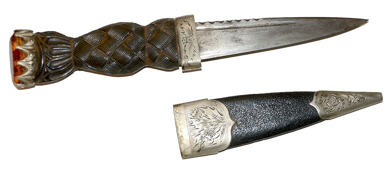 VICTORIAN SGIAN-DUBH AKA THE HIGHLAND DIRK