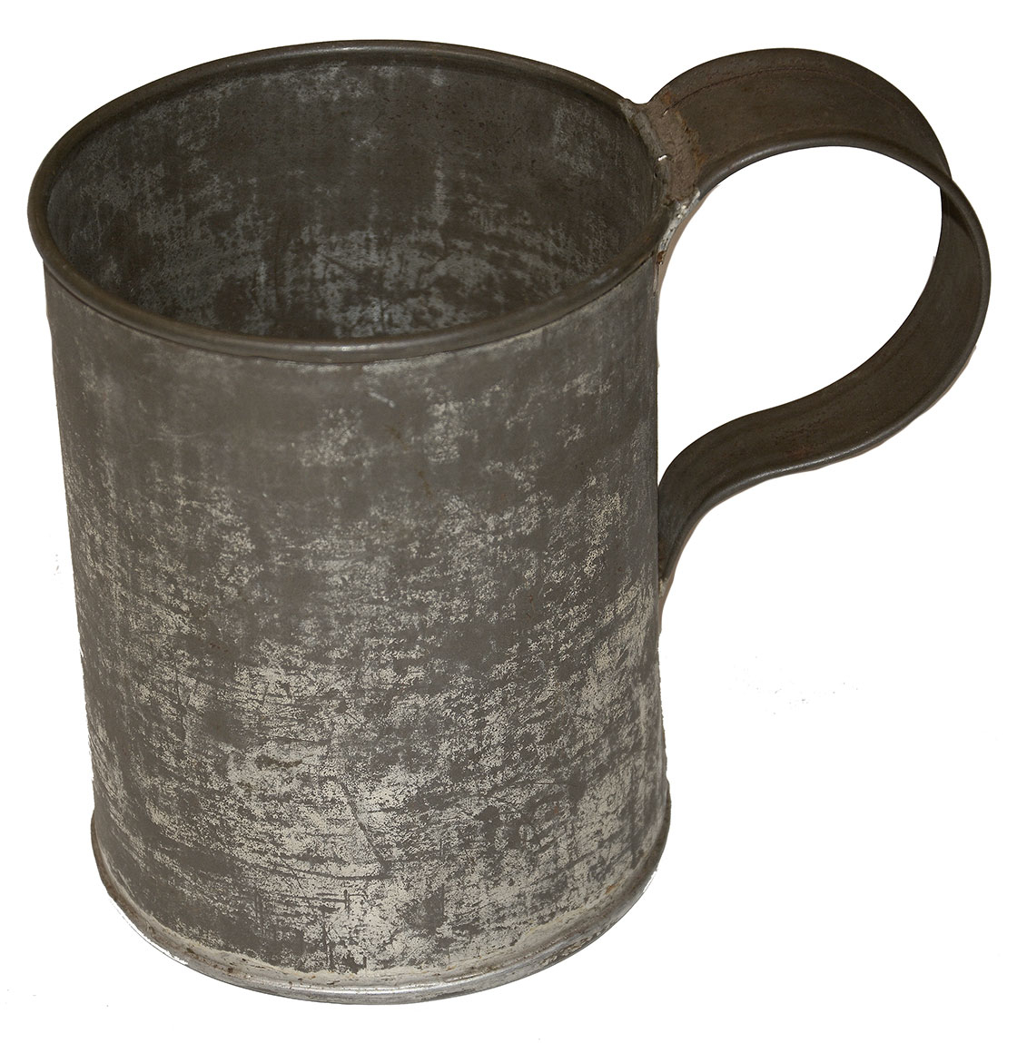 EXTRA TALL TIN CUP FROM G.A.R. POST 551, YORK SPRINGS