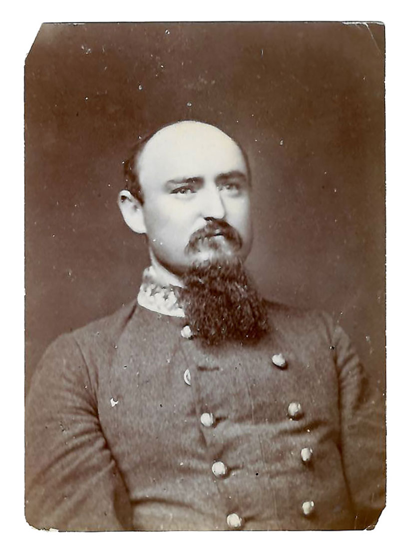 GELATIN PHOTOGRAPH OF CONFEDERATE BRIGADIER GENERAL HYLAN LYON BY RICHMOND PHOTOGRAPHER, GEORGE COOK & SONS