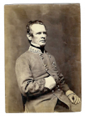 UNMOUNTED ALBUMEN PHOTOGRAPH OF CONFEDERATE GENERAL GABRIEL J. RAINS BY RICHMOND PHOTOGRAPHER, GEORGE COOK & SONS