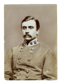 GELATIN PHOTOGRAPH OF CONFEDERATE GENERAL GEORGE H. “MARYLAND” STEUART BY RICHMOND PHOTOGRAPHER, GEORGE COOK & SONS