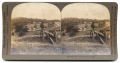 KEYSTONE GETTYSBURG STEREOVIEW – STEVEN’S KNOLL AND CULP’S HILL FROM EAST CEMETERY HILL