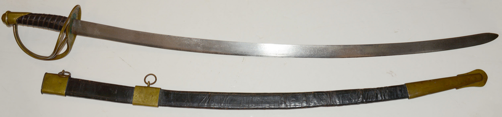 CONFEDERATE CAVALRY OFFICER'S SWORD, PUBLISHED AND IDENTIFIED