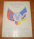 OFFICIAL PROGRAM OF THE 46th ANNUAL UCV REUNION – SHREVEPORT, 1936