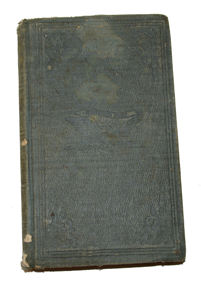 1858 COPY OF ABSTRACT OF INFANTRY TACTICS FOR MILITIA WITH INSCRIPTION 