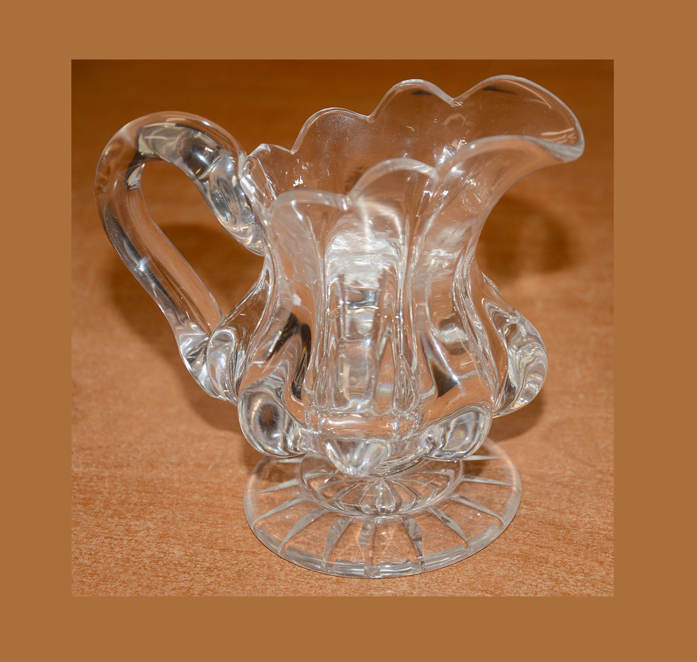 C1845-1870 PILLAR MOLDED CREAMER
