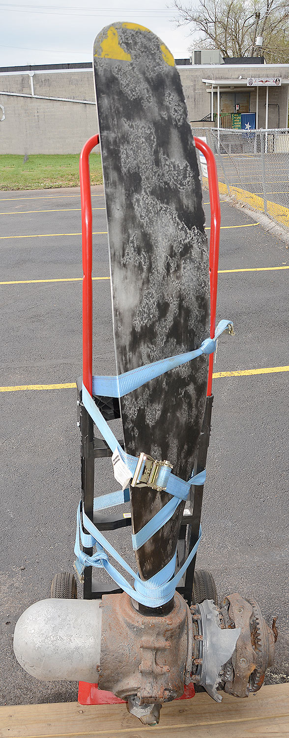 WORLD WAR 2 PROPELLER BLADE FROM B-24 