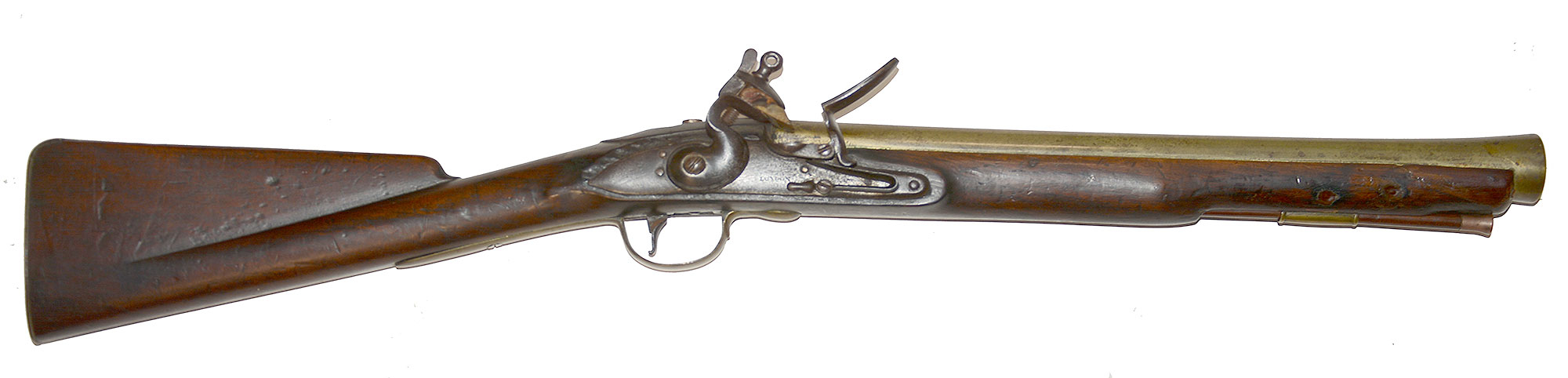 BRITISH FLINTLOCK BLUNDERBUSS