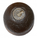 4.52 INCH CONFEDERATE 12-PDR. BORMANN FUSED SPHERICAL SHELL