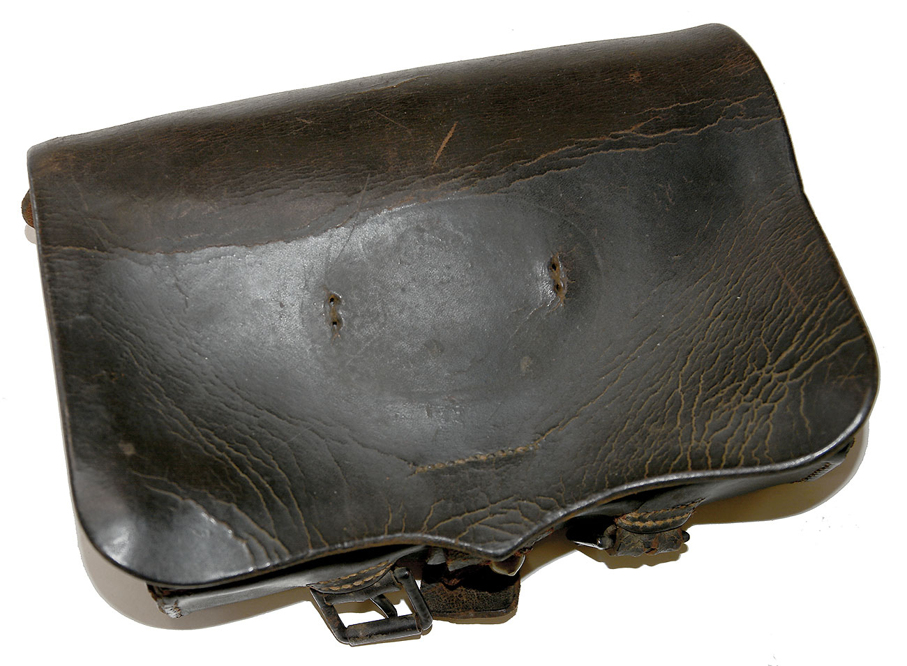 U.S. PATTERN 1861 INFANTRY CARTRIDGE BOX BY C.S. STORMS
