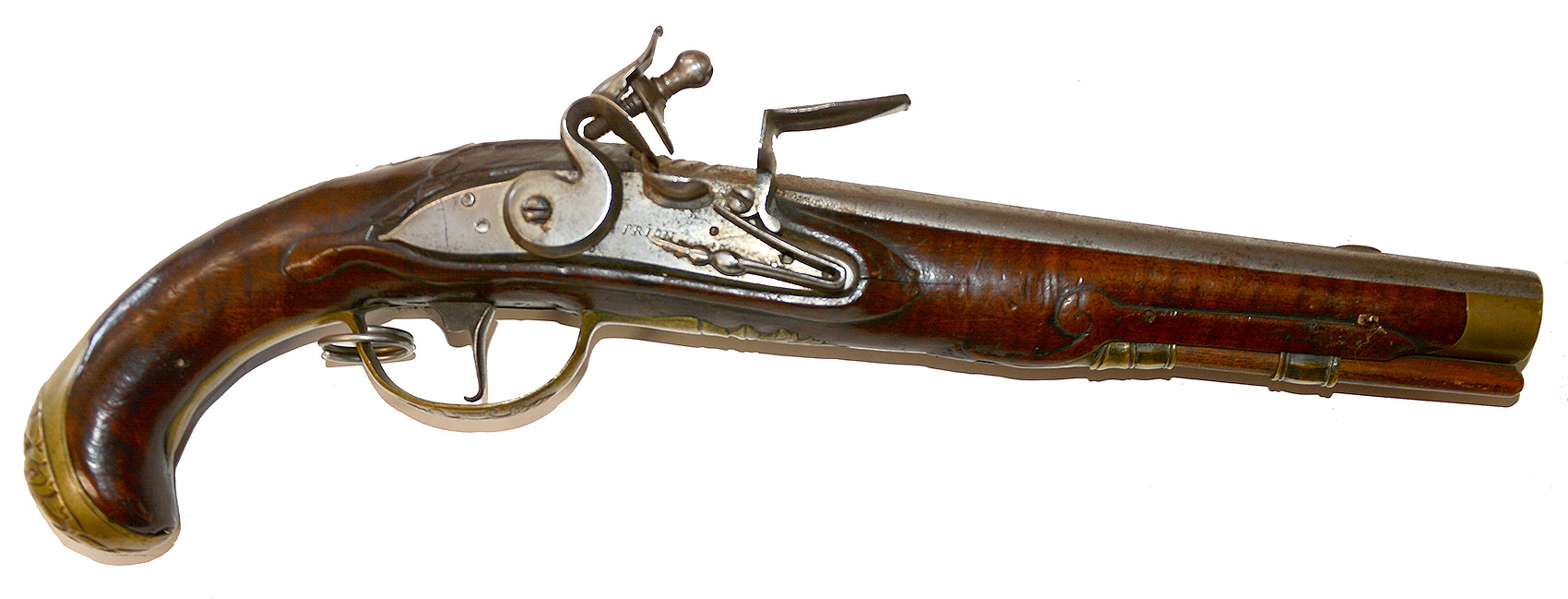 FRENCH AND INDIAN WAR ERA OFFICER'S PISTOL