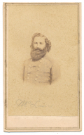 VERY UNCOMMON CDV – ENGRAVED PORTRAIT OF GENERAL MCLAWS