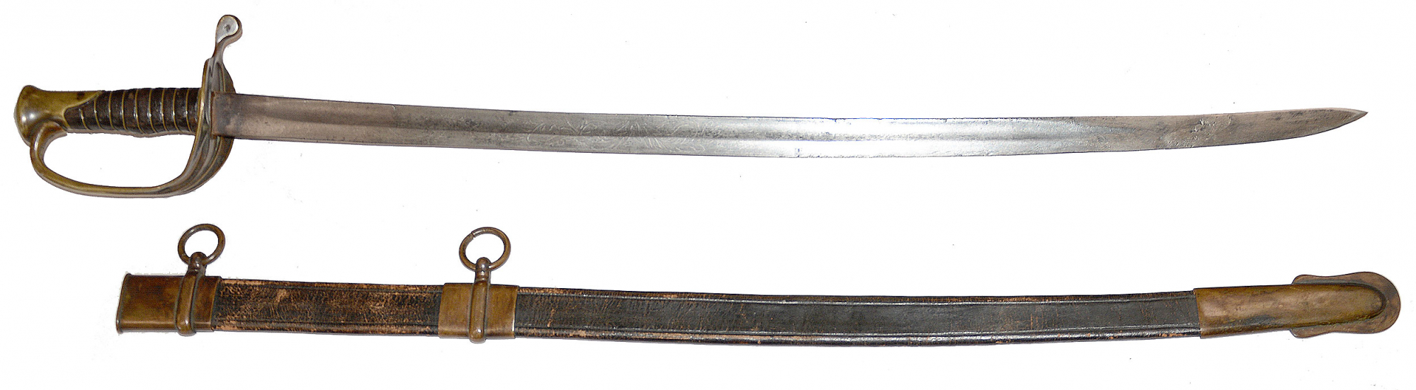 CONFEDERATE FOOT OFFICER'S SWORD BY BOYLE & GAMBLE OF AN UNCOMMON PATTERN