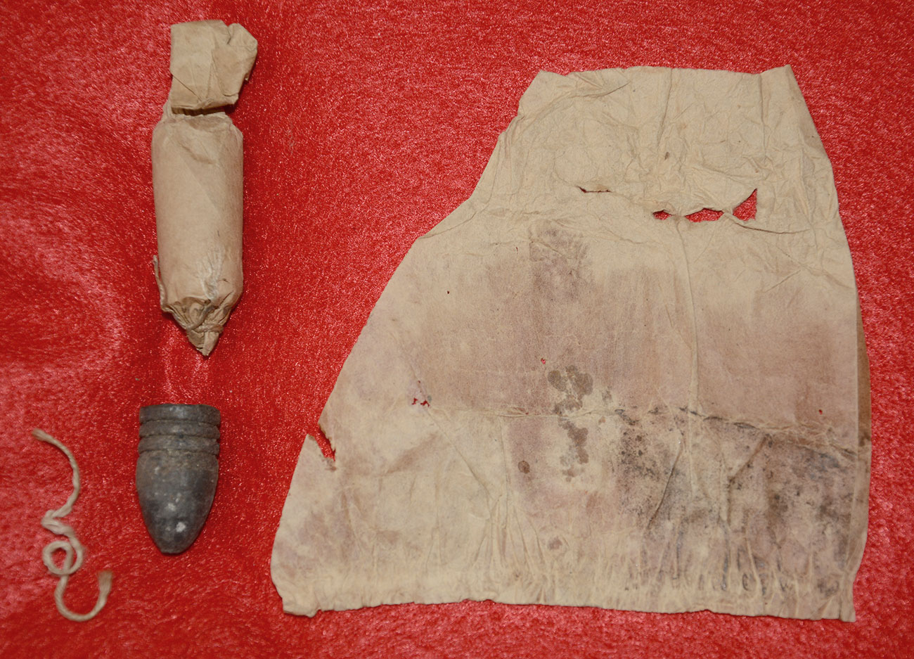 .58 CALIBER RIFLE-MUSKET CARTRIDGE DISPLAY